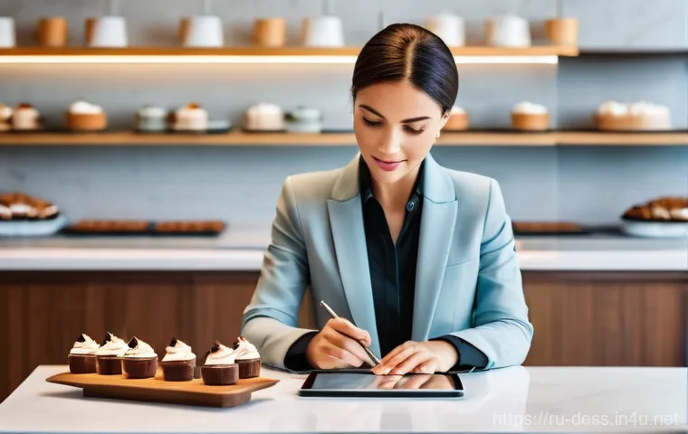 디저트 전문가의 브랜드 협업 성공 사례 - **Image Prompt: Culinary Artistry and Unique Style**
A close-up, highly detailed shot of a femal... 디저트 전문가의 브랜드 협업 성공 사례 - **Image Prompt: Culinary Artistry and Unique Style**
A close-up, highly detailed shot of a femal...