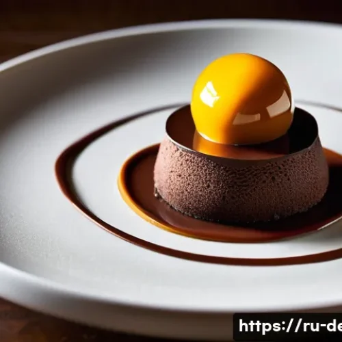 Home 27 디저트 전문가의 유명 레스토랑 메뉴 분석 - **Prompt 1: Multi-Textured Artistic Chocolate Dessert**
A visually stunning, gourmet dessert ser...