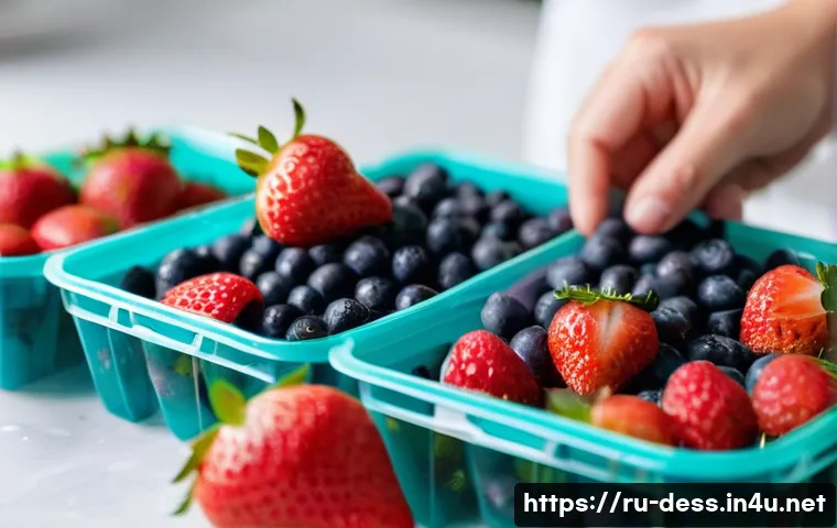 디저트 전문가의 식재료 보관 기술 관련 이미지 1